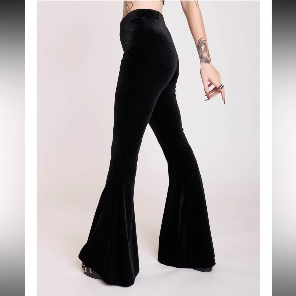 Felt Flare Leggings